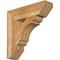 Ekena Millwork Olympic Slat Rough Sawn Bracket, Western Red Cedar, 6"W x 24"D x 24"H BKT06X24X24OLY06RWR - alternate 1